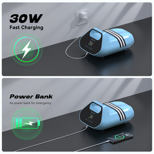Toupump ปั๊มสูบลมแบบพกพาชาร์จไฟได้แบตเตอรี่ - Product Image 4