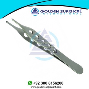 Pinzas Adson de Alta Calidad OEM de 12 cm, Proveedor de Pinzas para Apósitos, Pinzas Veterinarias Reutilizables, Fabricante - Product Image 2