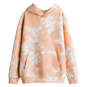 Pull à capuche oversize pour femme en tissu tricoté anti-boulochage, coupe droite, respirant, 300g polyester/coton, toutes saisons - Product Image 5