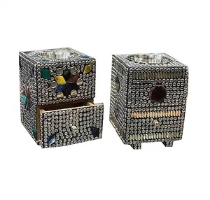 Brûleur Bakhoor en laiton fait à la main cadeau parfait pour les amateurs d'arômes brûleur d'encens arabe pour l'occasion spéciale Eid Day - Product Image 6