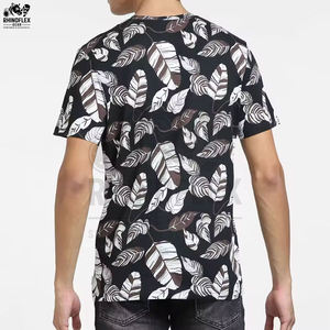 Camisetas de manga corta casuales para hombre con estampado serigráfico, camisetas personalizadas con cuello redondo y forro polar con estampado serigráfico para hombre - Product Image 3