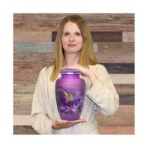 เครื่องทองกาแฟทำด้วยมือทำจากทองแดงโกศอุปกรณ์สำหรับงานศพอลูมิเนียมโกศดูใหม่ในราคาที่สมเหตุสมผล - Product Image 4