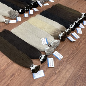 Extensiones de cabello humano vietnamita 100% de la mejor calidad Color liso natural Mejor precio Estilo de onda natural a granel - Product Image 6