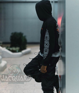 ชุดวิ่งออกกำลังกายผ้าฟลีซสำหรับผู้ชายชุดออกกำลังกายแบบกำหนดเองดีไซน์ใหม่ - Product Image 1