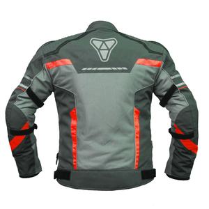 Blouson moto court et compact en textile, fabricant OEM, vêtements de moto personnalisés pour commandes en gros - Product Image 3