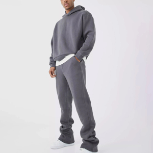 Survêtements de jogging unisexes en molleton 100 % coton, respirants, à capuche, de haute qualité, personnalisables, pour l'hiver, avec logo OEM sur mesure, vente en gros - Product Image 1