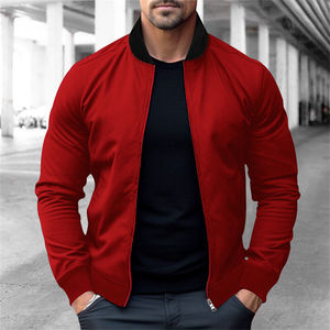 Veste de baseball universitaire en laine pour hommes coupe-vent décontracté vêtements d'extérieur de grande taille vestes personnalisées fabriquées au Pakistan 2025 - Product Image 2
