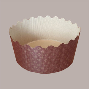 กระดาษรองอบ2ชิ้นแม่พิมพ์เมกซี่แบบใช้แล้วทิ้ง P330H170mm หนา5กก. ถ้วยคัพเค้กสำหรับทำขนมพุดดิ้ง - Product Image 2