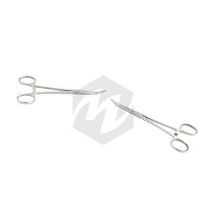 Pinzas de hemostato Rankin Crile esterilizables en autoclave de acero inoxidable, abrazaderas quirúrgicas de primera calidad curvadas de 6,25 pulgadas, instrumentos médicos dentales - Product Image 2