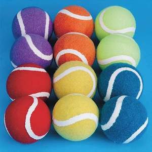 Pelotas de Tenis Personalizadas de Alta Calidad con Logotipo, Goma Resistente, Peso de 56.7-59 Gramos, Diámetro de 6.54-6.86 cm, Tamaño Estándar para Deportes - Product Image 1