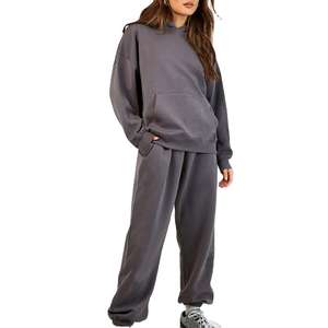 Prix de gros 2025 Survêtements de sport pour femmes Vente chaude Survêtements pour femmes Ensemble de sweats à capuche pour femmes Ensemble de pantalons de survêtement pas cher en gros - Product Image 5