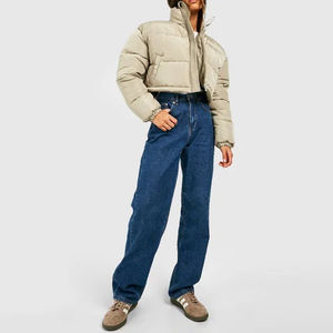 Manteau d'hiver chaud pour femme, parka à capuche, veste d'extérieur en polaire avec cordon de serrage, doudoune respirante - Product Image 3