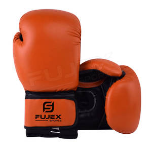 Logo personnalisé professionnel 8oz PU cuir gants de boxe gants d'entraînement au combat confortables taux de gros pour une utilisation sportive imprimé - Product Image 1