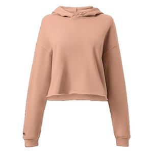 Sudadera con Capucha Corta para Mujer, Sudadera con Capucha Lisa, Logotipo Personalizado, Proveedor Mayorista OEM ODM - Product Image 1