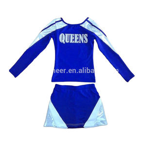 ชุดเชียร์ลีดเดอร์ราคาถูกสำหรับเด็กผู้หญิง ปรับแต่งได้ ยืดหยุ่นดี ชุดเชียร์ลีดเดอร์เซ็กซี่ - Product Image 6