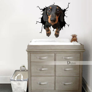 Calcomanías <span class=keywords><strong>de</strong></span> grietas 3D <span class=keywords><strong>para</strong></span> ventana <span class=keywords><strong>de</strong></span> coche, pegatinas estáticas divertidas y realistas <span class=keywords><strong>para</strong></span> el borde del perro, la <span class=keywords><strong>nevera</strong></span> y la puerta <span class=keywords><strong>de</strong></span> cristal - Product Image 6