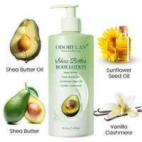 Crème hydratante antioxydante au beurre de karité bio, beurre de karité fouetté pour le corps, beurre de karité brut non raffiné