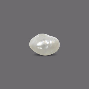 Perle de Basra 2,8 carats, perle d'eau douce naturelle, blanche, rose et autres options de couleur - Product Image 2
