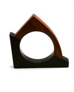 Personnaliser Rond de Serviette en Bois Vietnamien de Qualité Tissu Acacia Forme Ronde ou Forme Carrée en Vrac Lotus Bleu 2024 - Product Image 1