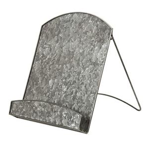 Soporte para libros de cocina con corazón galvanizado en relieve y soporte para recetas de granja Soporte para libros galvanizado - Product Image 6
