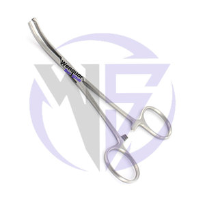 Available Kocher Forceps Curved Hemostatic Clamps Custom Size 14 / 16cm Surgical Stainless Steel Factory Wenquar Instruments - Product Image 4
