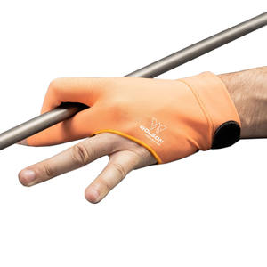 Gants de billard respirants à 3 doigts à bas prix Gants de billard Piscine Matériel Spandex de haute qualité Couleurs Gants de billard OEM. - Product Image 4