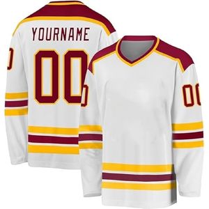 Maillot de hockey sur glace en polyester personnalisé OEM de qualité unique pour joueurs professionnels pour hommes - Product Image 5