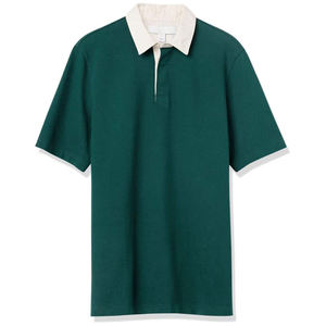 Camisetas Polo para Hombre, 100% Algodón, Estilo Vintage, con Media Cremallera, de Alta Calidad, Lisas, de Manga Corta, a la Moda - Product Image 6