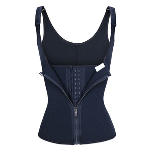 Corsetto Modellante Sexy da Donna <span class=keywords><strong>Taglie</strong></span> <span class=keywords><strong>Forti</strong></span> con Etichetta Privata, in Neoprene Colombiano con 6 Stecche in Acciaio, per Dimagrimento e Contenimento Vita - Product Image 2