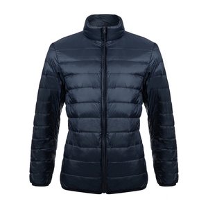 Blouson matelassé épais de créateur 2024 pour homme, logo personnalisé, marque, duvet brillant, veste rembourrée surdimensionnée, style formel - Product Image 4