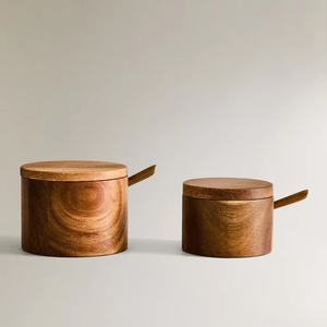 Azucarero de madera premium en oferta, suministros para cocina y restaurante de Barkah Star - Product Image 1