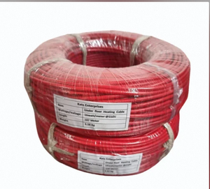 สายเคเบิลทำความร้อนใต้พื้นแบบไร้รอยต่อ PTFE ทองแดง 100 ม. - Product Image 1