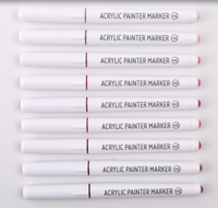 Marqueur acrylique liquide direct-rose