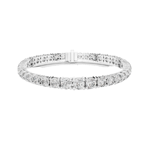 Bracelet tennis en diamant de laboratoire 13,198 CT, taille brillant rond, or 10KT, 14KT, 18KT et argent 925, or rose, jaune, blanc - Product Image 1