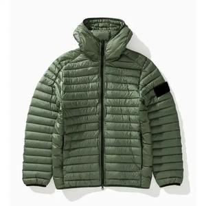 OEM personalizado cortavientos acolchado cuello bombardero burbuja chaqueta pulóver ligero secado rápido Puffer Jscket - Product Image 1