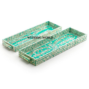 Bandeja de chocolate de diseñador de tamaño alto hecha a mano, vajilla de Venta caliente, artículos de boda, venta al por mayor, bandeja de chocolate nueva de lujo - Product Image 1