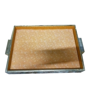 Bandeja de Madera de Acacia de Dos Niveles para Regalos, Servir Comida, Decoración del Hogar y Sala de Estar - Product Image 1