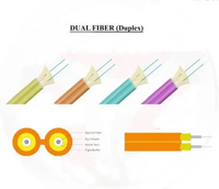 Cables para Conexión de Fibra Óptica, Dúplex, 3mm 2mm, Fibra de 2 Núcleos, OM1 OM2 OM3 OM4 OM5, LSZH PVC, SC ST LC APC UPC