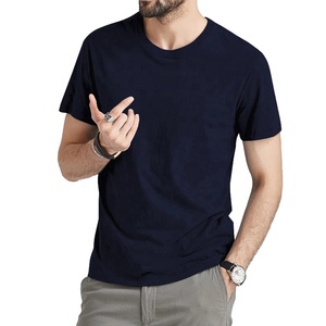 T-shirts de couleur unie pour hommes, Cool Hip Hop t-shirts pour hommes Streetwear ample pour hommes. - Product Image 2
