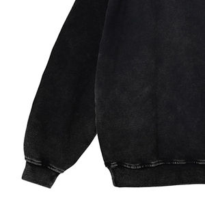 Sweat-shirts à capuche zippés pour hommes, personnalisés avec logo, en coton 100% délavé à l'acide, coupe classique, écologiques et respirants - Product Image 4