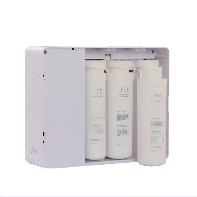 Brisk Reverse Osmosis Water Filter, NSF/ANSI 372 Certified, 800G Fast Flow RO System, 3 Stage Water Filtration System, BPA Free