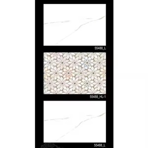 <b>Printed</b> White 300x450mm Digital Turkish 30x45cm 12x18 Ceramic <b>Wall</b> Tiles <b>for</b> Interior Home Hall Designer Professional Exporter - Product Image 1