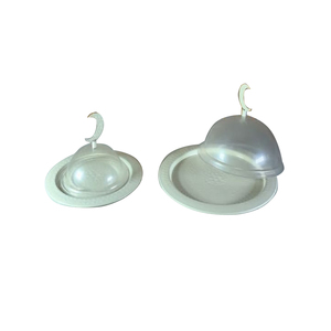 Nouveau style de présentoir à cupcakes en métal plaqué or rose brillant pour les fêtes de mariage, utilisation multifonctionnelle - Product Image 4