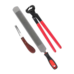 Juego de herramientas manuales OEM Farrier para cuidado de pezuñas equinas y equipo de taller de herrería - Product Image 1