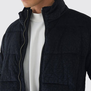 Veste matelassée oversize unisexe de qualité supérieure, fermeture éclair, hiver, personnalisée, matelassée, imperméable, respirante, de haute qualité, à capuche - Product Image 4