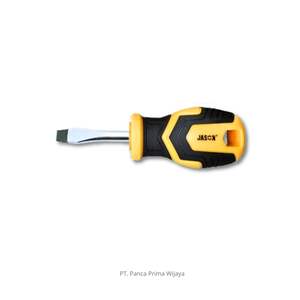 High Quality Industrial Grade Stubby <b>Screwdriver</b> <b>Set</b> 2PCS 38mm X 6mm Chrome Vanadium with Plastic Handle OEM Available - Product Image 4