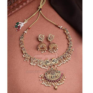 Ensemble de bijoux de mariage pour femmes avec ensemble de bijoux de fête pour femmes, bijoux de fête de luxe en perles pour femmes - Product Image 5