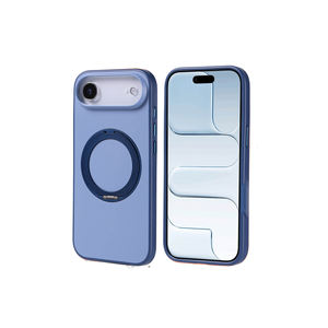 Coque en silicone Netzy bleu marine Proton pour iPhone 17 Air compatible avec la station de charge M-Safe - Product Image 1