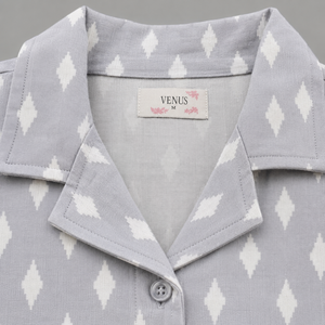 Ensemble de pyjama en coton peigné de qualité supérieure - Vêtements de détente doux et unis pour dormir en été XXL - Product Image 2