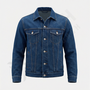 Chaqueta Vaquera Verde Lavada al Ácido para Hombre, Estilo Vintage Urbano, Diseño con Botones, Colores Personalizados Disponibles, Prenda Exterior Moderna - Product Image 1